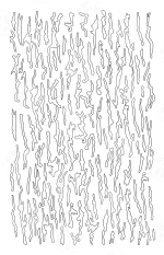 TREE BARK CAMO - Camouflage Spray Paint Gun Stencils ADHESIVE Stick-on 2 PACK - Image 5