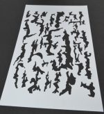 Camo Duck boat stencils Set - Cattails, Bark, Grass - Image 14