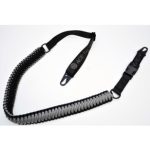 GRAY / BLACK - Combo 1 or 2 Point Tactical Paracord Rifle & Shotgun Sling - Image 4