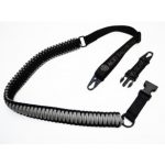 GRAY / BLACK - Combo 1 or 2 Point Tactical Paracord Rifle & Shotgun Sling - Image 7
