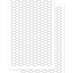 FISH SCALES - Camouflage Spray Paint Gun Stencils ADHESIVE Stick-on 2 PACK