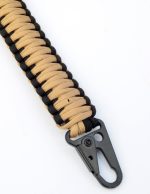 TAN / BLACK - 2 Point Paracord Rifle or Shotgun Sling - Image 3