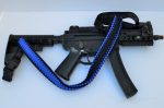 BLUE / BLACK - Combo 1 or 2 Point Tactical Paracord Rifle & Shotgun Sling - Image 5