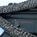 BLACK / WHITE - Single Point Tactical Paracord Rifle Gun Sling