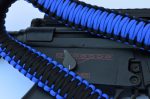 BLUE / BLACK - Combo 1 or 2 Point Tactical Paracord Rifle & Shotgun Sling - Image 4