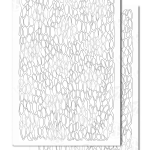 REPTILE CAMO - Camouflage Spray Paint Gun Stencils ADHESIVE Stick-on 2 PACK