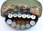 DIGITAL ACU - Small Shotgun Shell Carrier MOLLE compatible Ammo Pouch