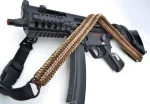 TIMBER CAMO - Combo 1 or 2 Point Tactical Paracord Rifle & Shotgun Sling - Image 7