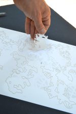 DRAGON CAMO - Camouflage Spray Paint Gun Stencils ADHESIVE Stick-on 2 PACK - Image 3