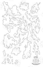 A-TACS - Camouflage Spray Paint Gun Stencils ADHESIVE Stick-on 2 PACK - Image 2