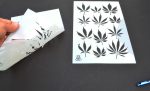 MARIJUANA ? Camouflage Stencils Spray Paint Through ? MYLAR 2 PACK - Image 5