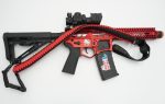 RED BLACK - Combo 1 or 2 Point Tactical Paracord Rifle & Shotgun Sling - Image 7