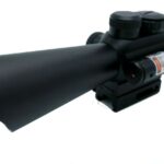 Rifle Scope 3.5-10x40 Compact with Red Dot Laser