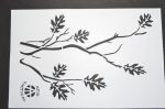 OAK ? Camouflage Stencils Spray Paint Through ? MYLAR 2 PACK - Image 3