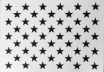 American US 50 STARS - Airbrush Painting Stencil 7x10 MYLAR 3PACK - Image 4