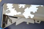 WARPED DIGITAL - Camouflage Spray Paint Gun Stencils ADHESIVE Stick-on 2 PACK - Image 3