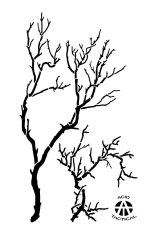 GNARLY BRANCH ? Camouflage Stencils Spray Paint Through ? MYLAR 2 PACK - Image 6