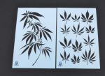 MARIJUANA ? Camouflage Stencils Spray Paint Through ? MYLAR 2 PACK - Image 7