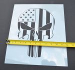 PUNISHER Airbrush Painting Stencils MYLAR 3 PACK - Image 6