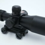Rifle Scope 2.5-10x40 Compact with RED Dot Laser
