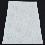 SMALL MULTICAM - Camouflage Spray Paint Gun Stencils ADHESIVE Stick-on 2 PACK - Image 5