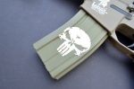 PUNISHER SKULLS ? Camouflage Spray Paint Gun Stencils ADHESIVE Stick-on 2 PACK - Image 6