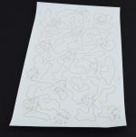 SMALL MULTICAM - Camouflage Spray Paint Gun Stencils ADHESIVE Stick-on 2 PACK - Image 6