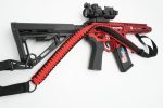 RED BLACK - Combo 1 or 2 Point Tactical Paracord Rifle & Shotgun Sling - Image 6