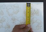 SKULL CLUSTERS ? Camouflage Spray Paint Gun Stencils ADHESIVE Stick-on 2 PACK - Image 9
