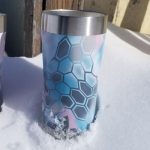 HONEYCOLM ? Camouflage Spray Paint Gun Stencils ADHESIVE Stick-on 4 PACK - Image 2