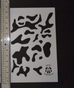 MULTICAM ? Camouflage Stencils Spray Paint Through ? MYLAR 2 PACK - Image 3
