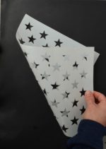 American US 50 STARS - Airbrush Painting Stencil 7x10 MYLAR 3PACK - Image 5