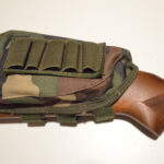 WOODLAND CAMO - Shotgun Buttstock Shell Holder & Cheek Rest