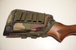 WOODLAND CAMO - Shotgun Buttstock Shell Holder & Cheek Rest