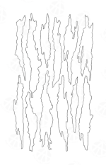 TORN CAMO STREAKS ? Camouflage Spray Paint Gun Stencils ADHESIVE Stick-on 3 PACK - Image 10