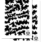 WARPED DIGITAL ? Camouflage Stencils Spray Paint Through ? MYLAR 2 PACK