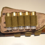 TAN HEX - Shotgun / Rifle Buttstock Shell Holder & Cheek Rest