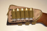 TAN HEX - Shotgun / Rifle Buttstock Shell Holder & Cheek Rest