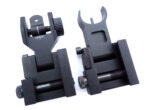 2 Piece Metal BUIS Back-Up Iron Sights Flip Up Metal Sights - Fun Power - Front and Rear - Image 3