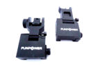 2 Piece Metal BUIS Back-Up Iron Sights Flip Up Metal Sights - Fun Power - Front and Rear - Image 10